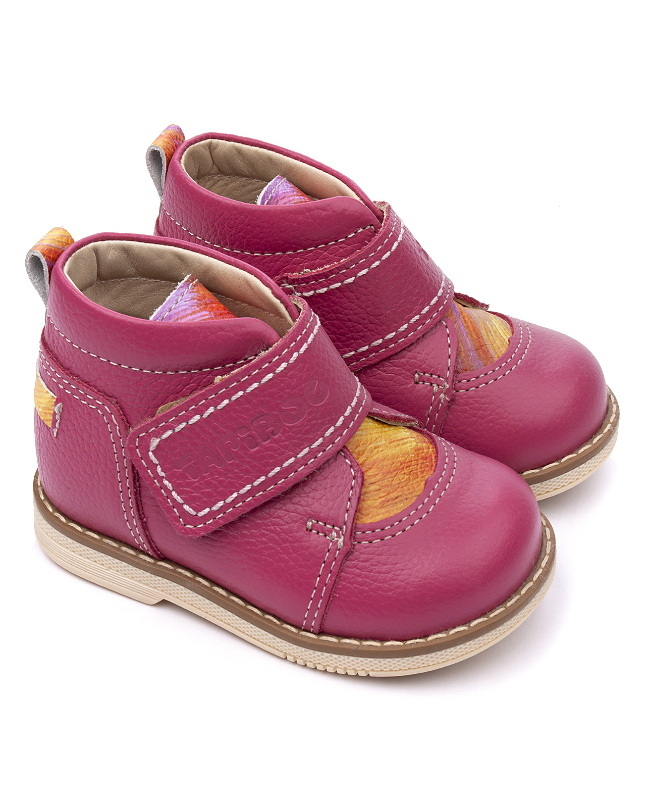 Ботинки детские Tapiboo ФУКСИЯ радуга (76481, 18)
